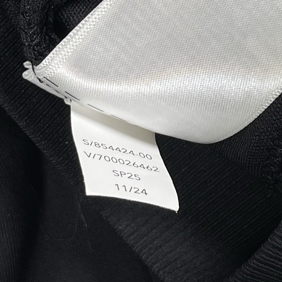 Athleta Venice High Rise Track Stripe Wide Leg Pant Women's XS Petite Black - Picture 5 of 8